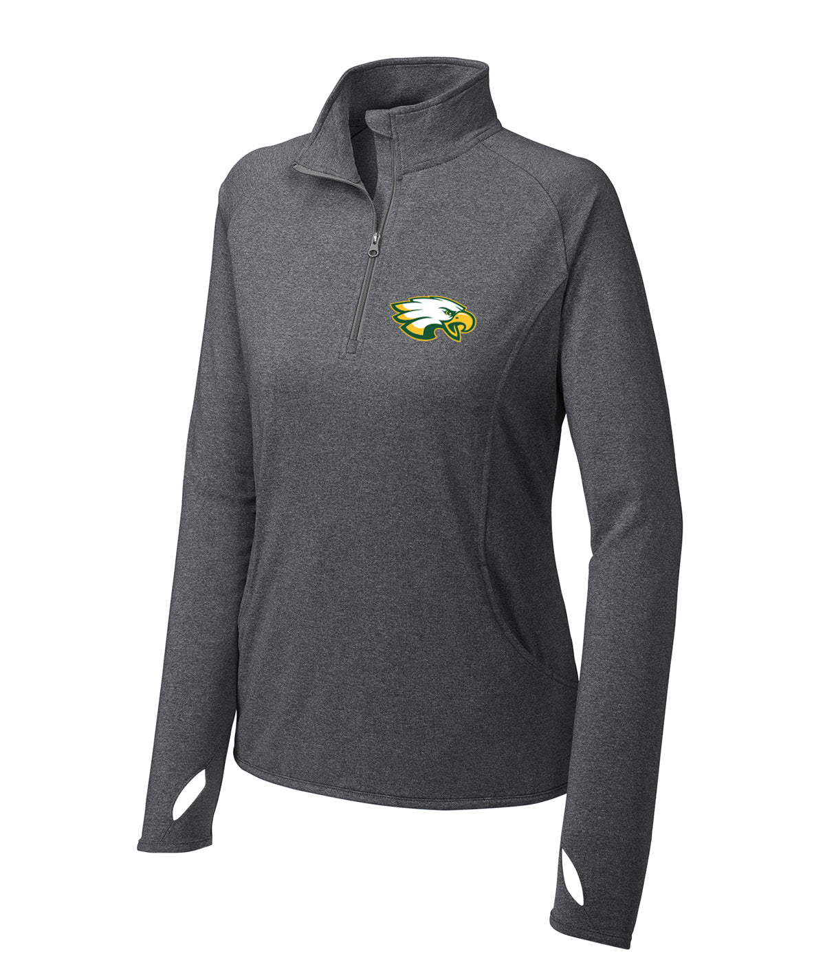 School Pride Womens 1/4 Zip Pullover