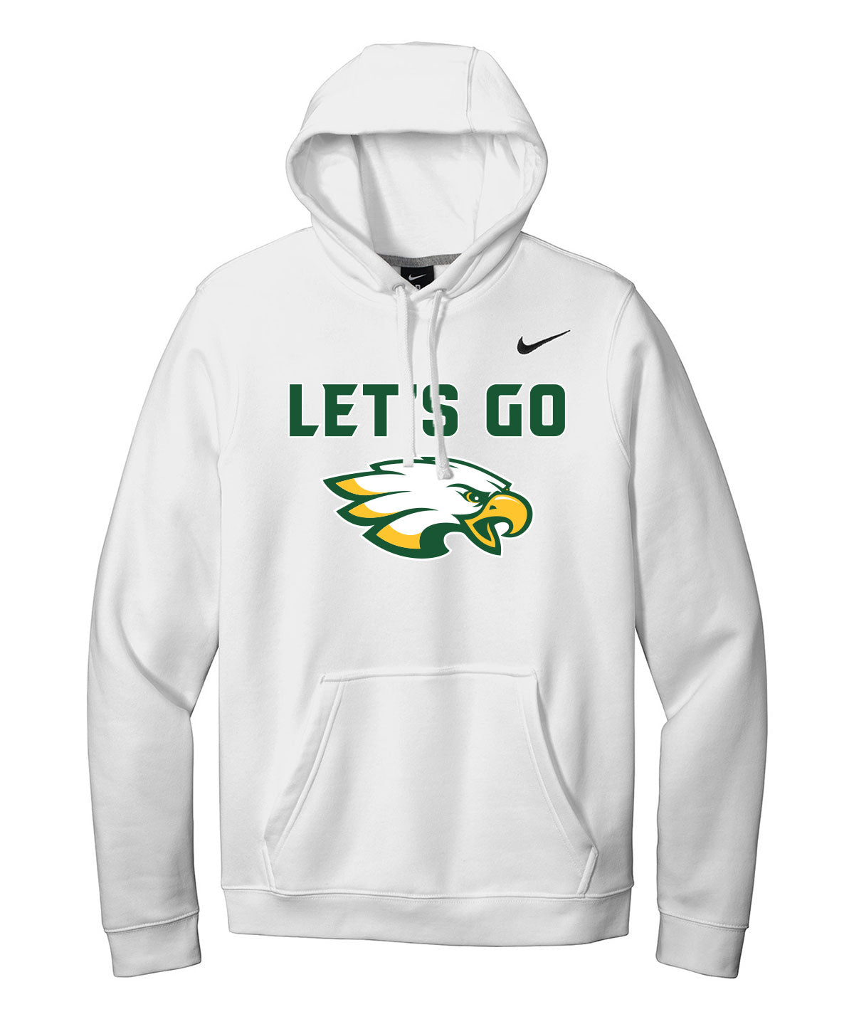 Eagles Customizable Nike Fleece Hoodie