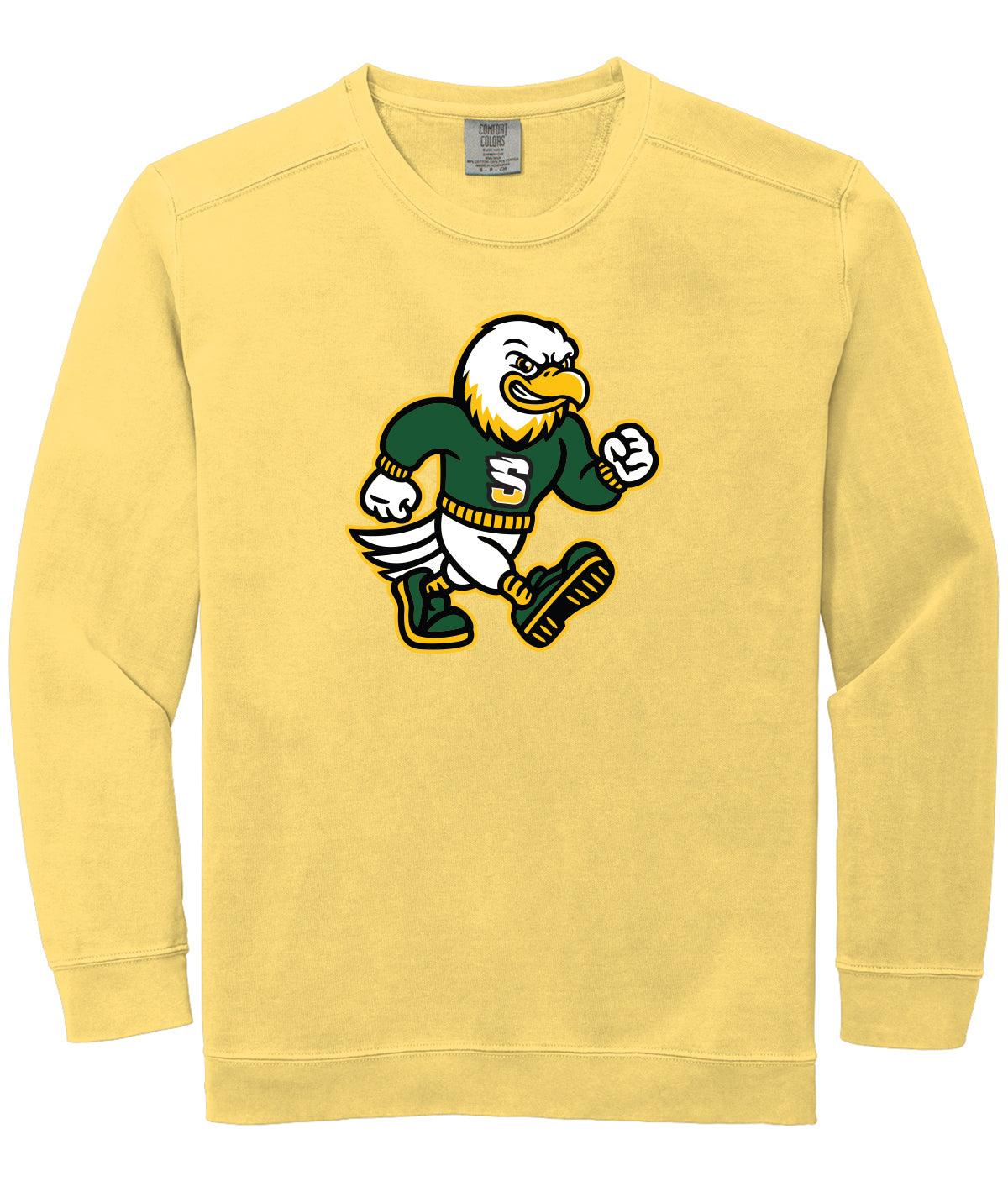 Eagles Customizable Comfort Colors Crewneck Sweatshirt