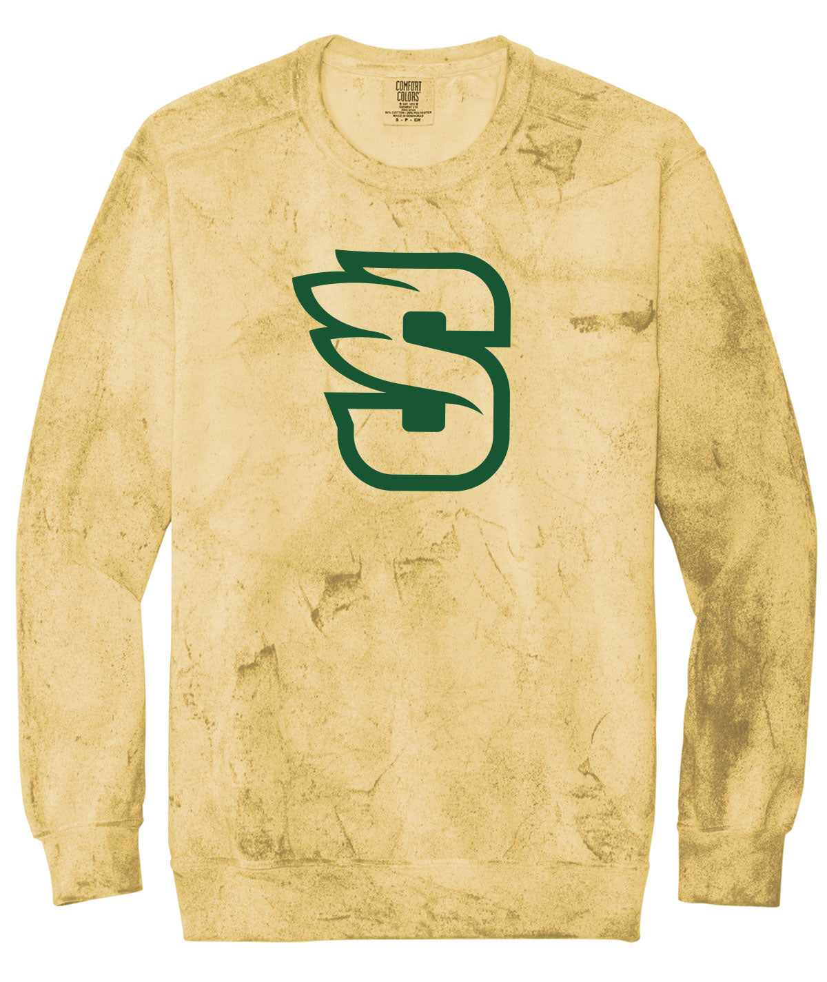 Eagles Customizable Comfort Colors Colorblast Crewneck Sweatshirt