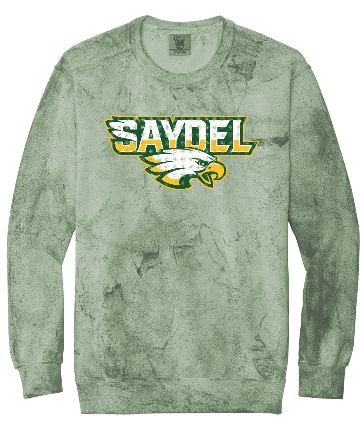 Eagles Customizable Comfort Colors Colorblast Crewneck Sweatshirt