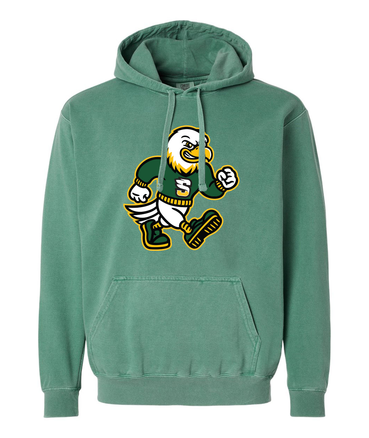 Eagles Customizable Comfort Colors Hooded Sweatshirt