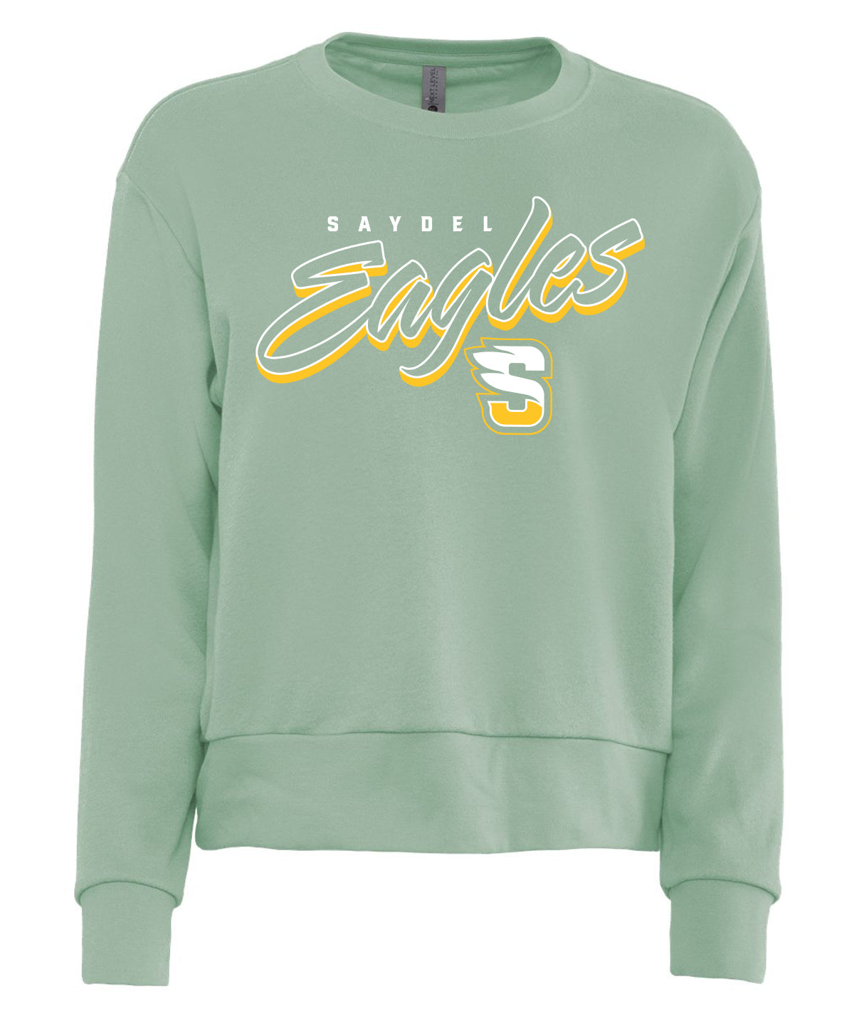 Eagles Script Womens Crewneck