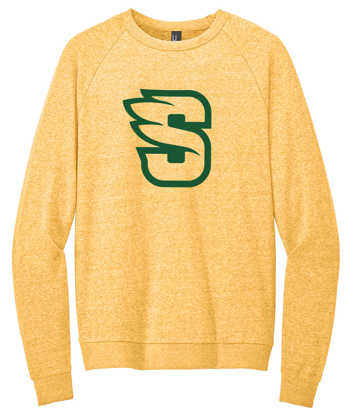 Winged S Heather Crewneck
