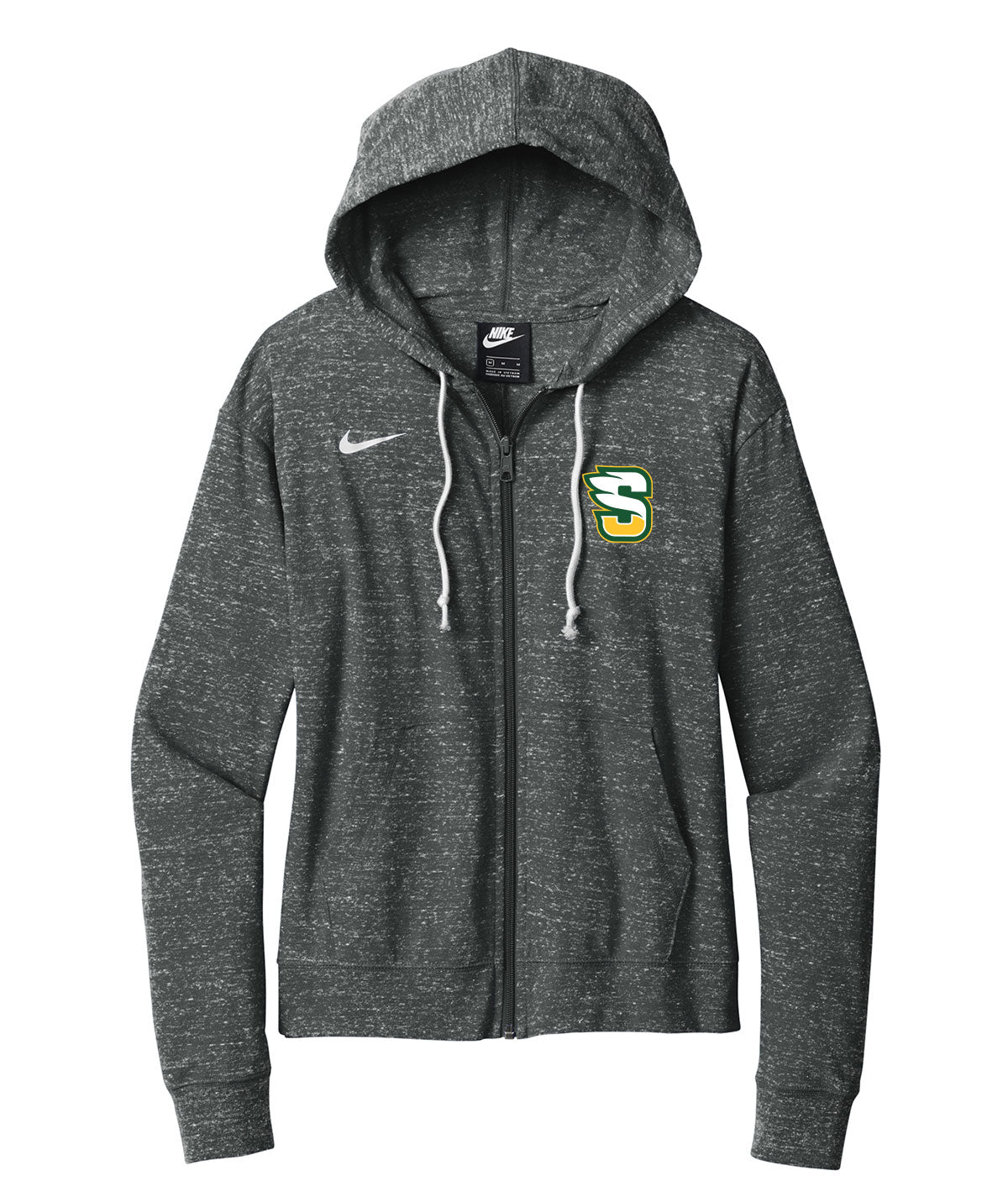 Saydel Eagles Womens Nike Gym Vintage Full-Zip Hoodie