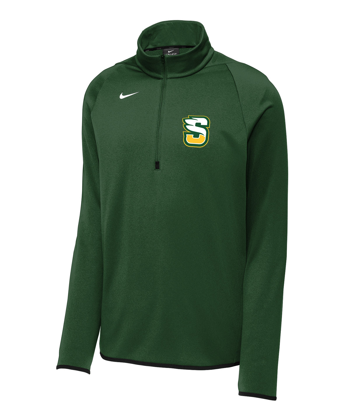 District Mens 1/2 Zip Nike Pullover