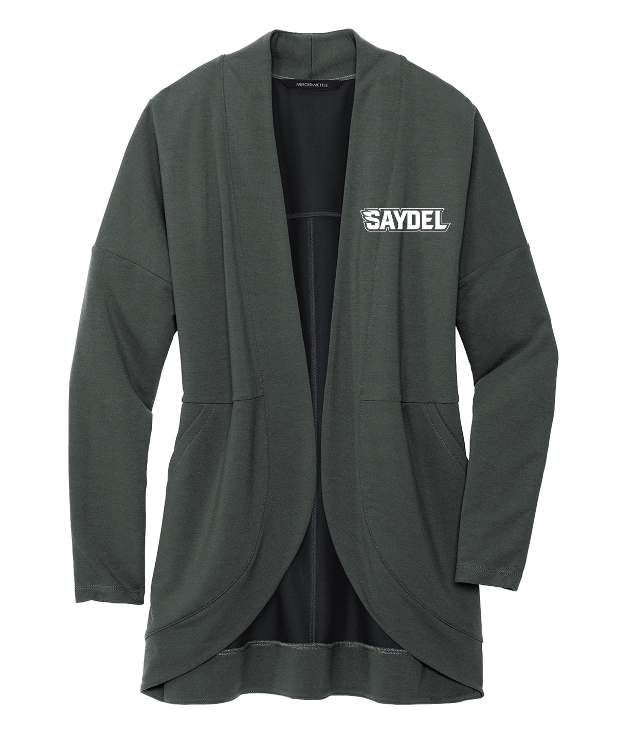 District Womens Open Cardigan – Saydel Letterman Locker