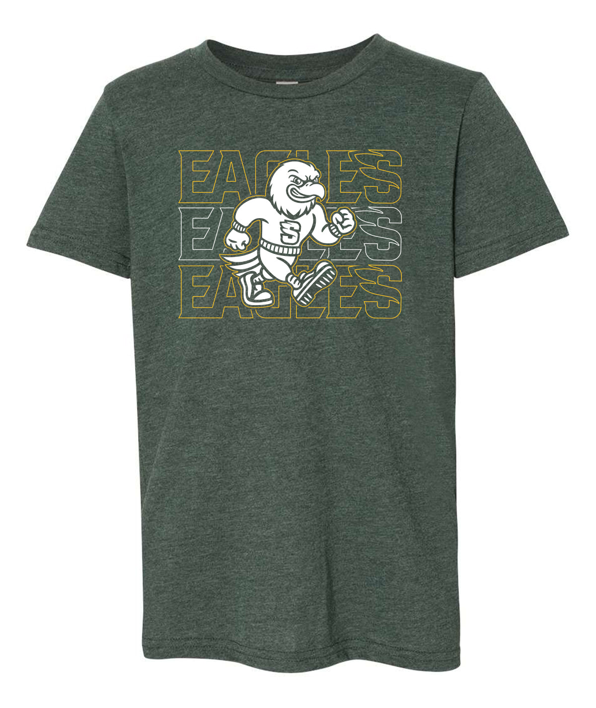 Eagles Swoop Tri-Blend Youth Tee